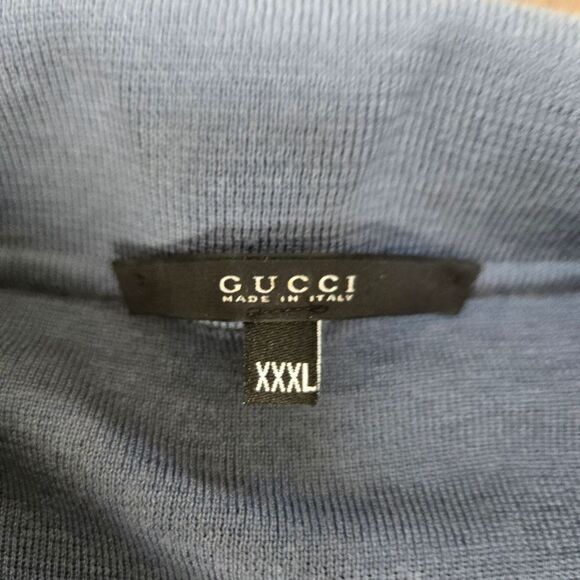 GUCCI knit Men's sweater cardigan top size XXXL - Picture 7 of 14